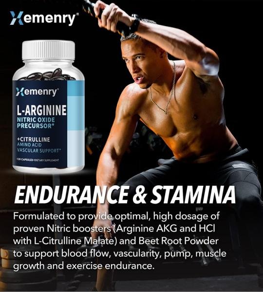 Xemenry Men's Nitric Oxide Capsules