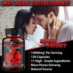 Bcuelov Men's Testosterone Booster Capsules