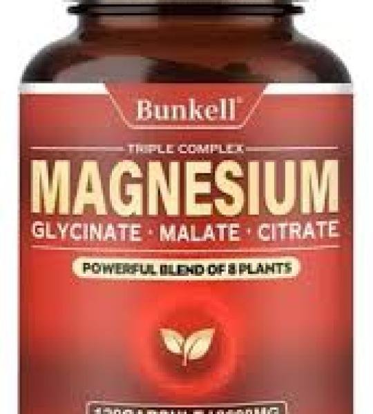 Bunkell Magnesium Glycinate Malate Citrate