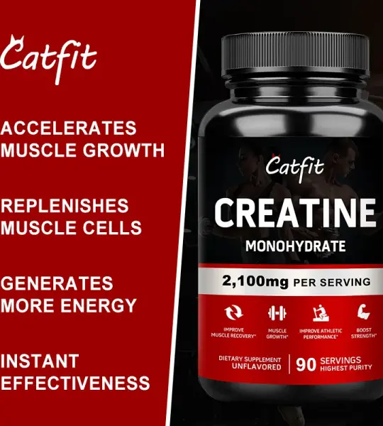 Catfit Creatine Monohydrate Capsules