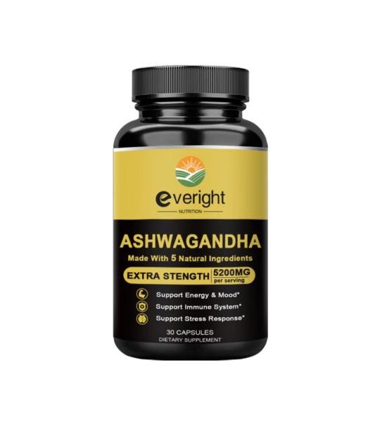 Everight Ashwagandha 5200mg Capsules