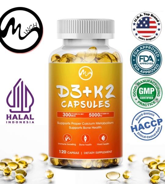 Minch Vitamin D3K2 Capsules