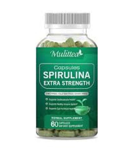 Mulittea Spirulina Extra Strength Capsules