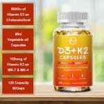 Minch Vitamin D3K2 Capsules