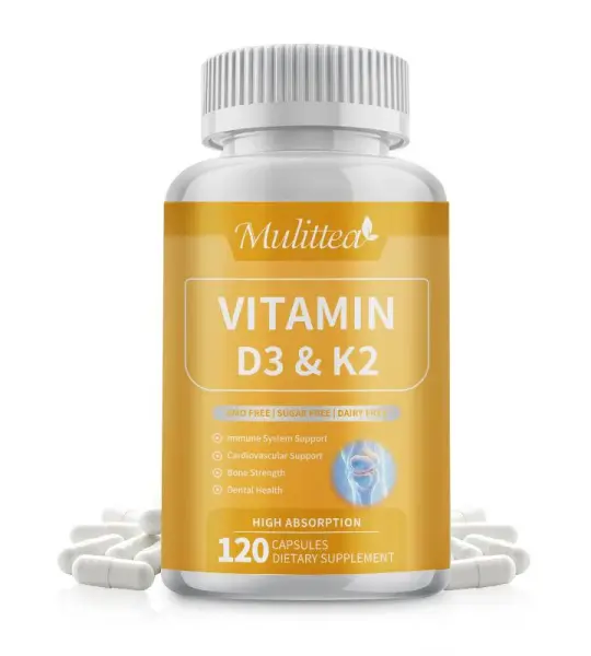 Mulittea Vitamin D3+k2 Capsules