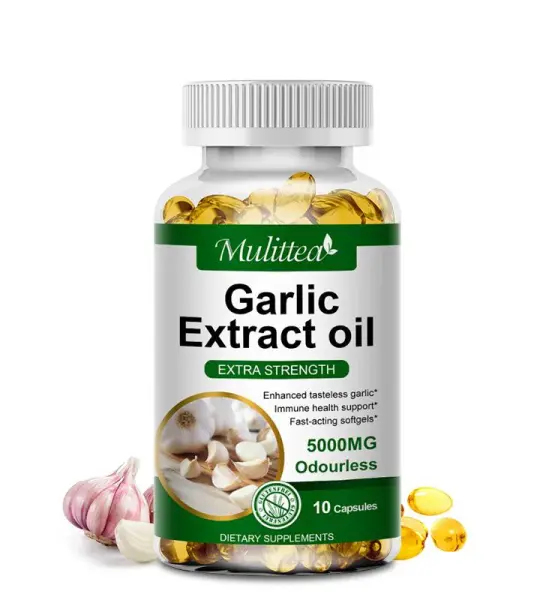 Mulittea Organic Garlic Extract oil Capsules