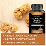 Mulittea Maca Root + Panax Ginseng Capsules