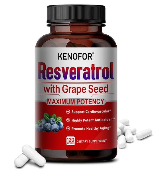 Kenofor Resveratrol With Grape Seed