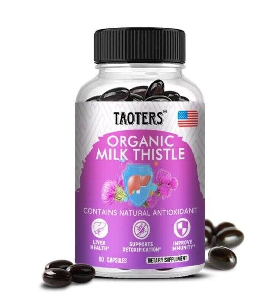 Taoters Organic Milk Thistle Supplement