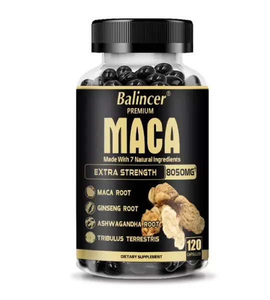 Balincer Organic Black Maca Capsules