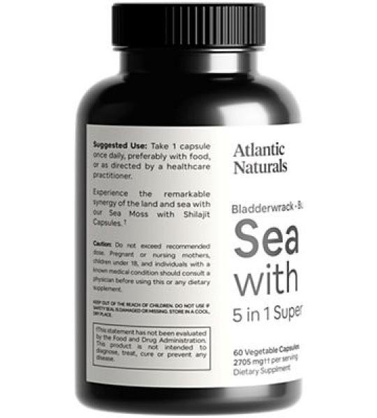 Sea Moss with Shilajit 5-in-1 Superfood