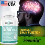 Soomiig Ginkgo Biloba 2000 Capsules