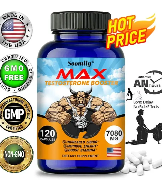 Soomiig Max Testosterone Booster Capsules