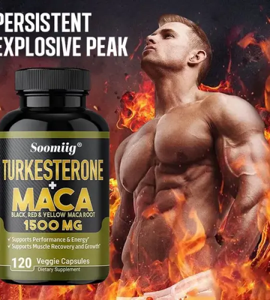 Soomiig Turkesterone + Maca Capsules